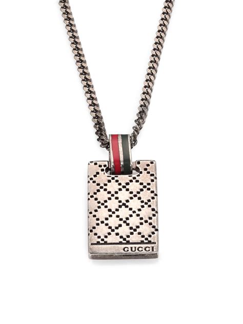 pendente gucci uomo|Gucci Jewelry for Men .